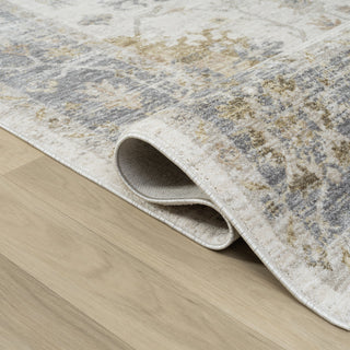 Elara Damask Farmhouse Indoor Area Rug
