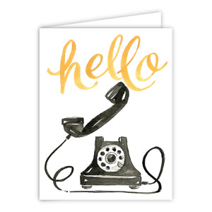 Hello Vintage Telephone Card