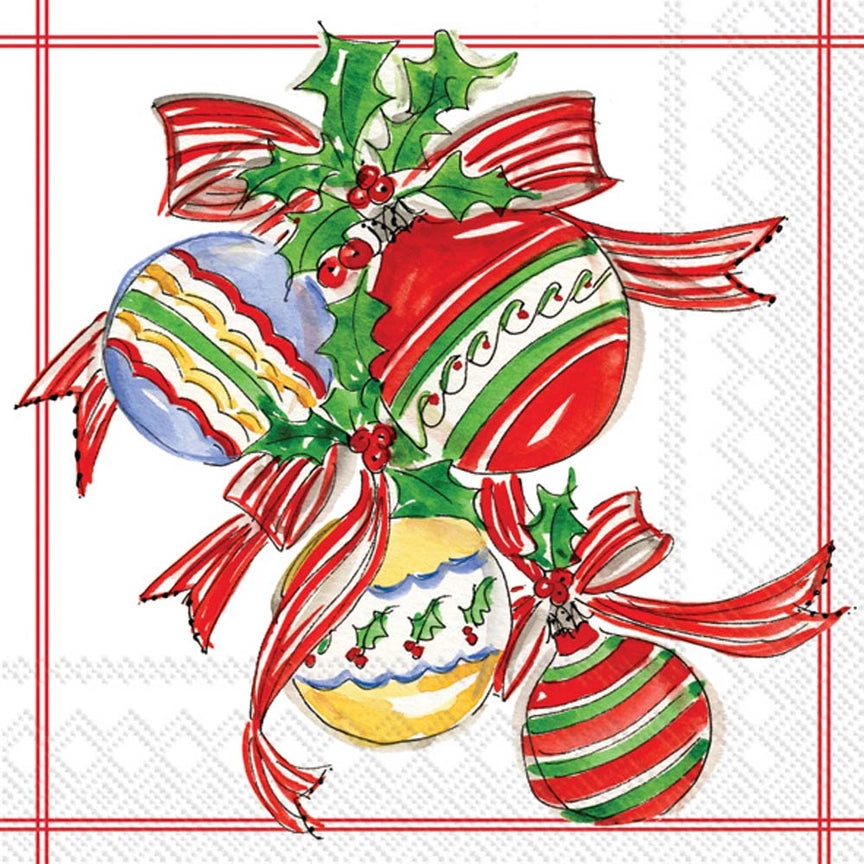 Christmas Bells Lunch Napkins