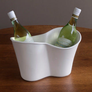 VIDA Nube Double Ice Bucket   White
