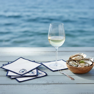 Set of 4   Oyster Coasters
