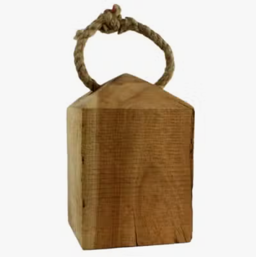 Skagway Wood Weight - Sqr