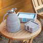 Rattan Napkin Holder with Cutout