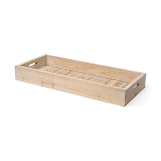 Horatio Natural Wood Rectangular Serving Tray

