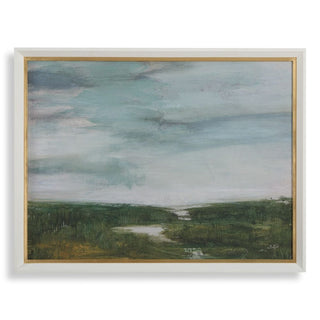 The Path Of The Water Framed Print
