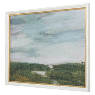 The Path Of The Water Framed Print
