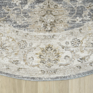 Elara Vintage Damask Indoor Area Rug
