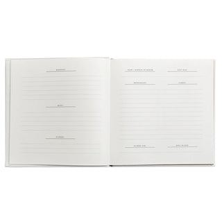 Wedding Journal Leather Bound

