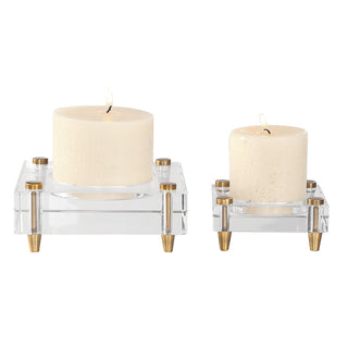 Claire Candleholders   Set of 2
