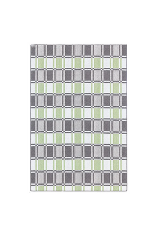 Plaid White Gingko
