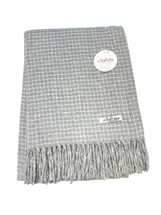 Small Check Pattern Throw
