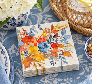 FALL FLAIR COCKTAIL NAPKIN
