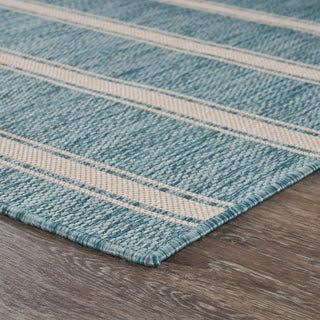 Tanner Tropical Striped Indoor/Outdoor Area Rug
