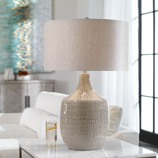 Felipe Table Lamp   Light Gray
