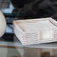 Rattan Napkin Holder with Cutout