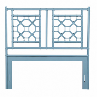 Lattice Queen Headboard Sky Blue
