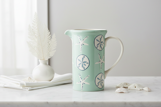 Aqua Shells Pitcher
