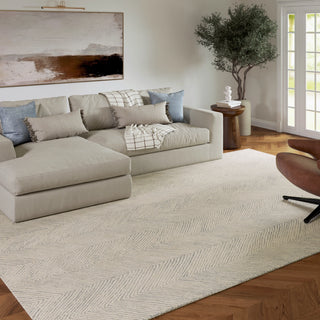 Nevaeh Transitional Chevron Indoor Area Rug
