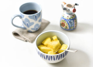 Iris Blue Drop Small Bowl
