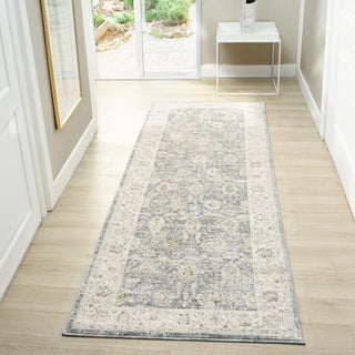 Elara Vintage Damask Indoor Area Rug
