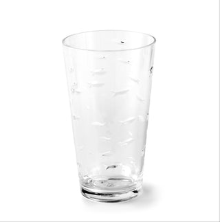 Embossed Fish 18oz Acrylic Hi Ball

