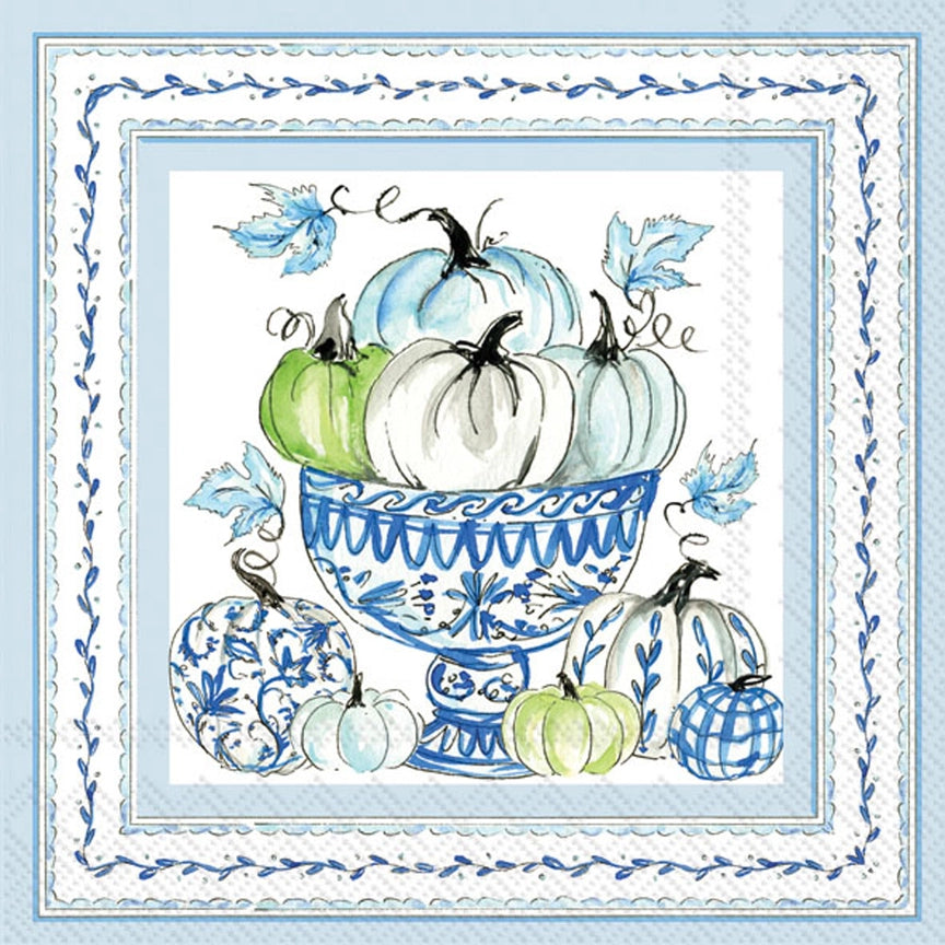 Chinoiserie Pumpkins Lunch Napkin