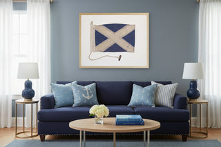 Nautical Flag "M"   20" x 16"
