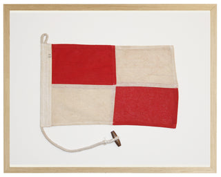 Nautical Flag "U"   20" x 16"
