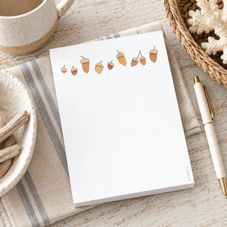 Acorns Notepad
