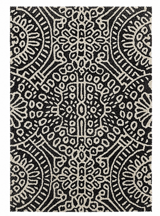 Temple Hand Micro Hooked Wool Rug
