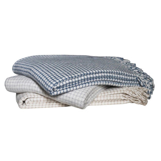 Small Check Pattern Throw
