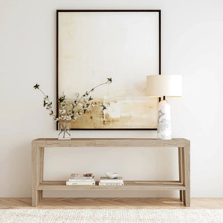 Troy Console Table White
