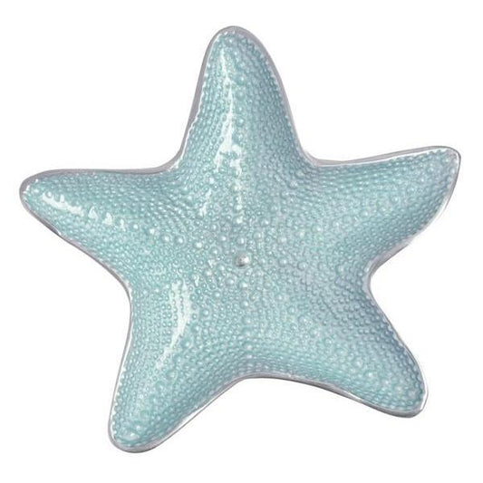 Starfish Dip Dish Aqua
