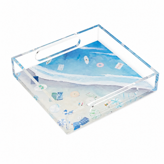 Acrylic Tray   Square, Beach Haven
