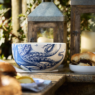Blue Lucy Large Round Bowl
