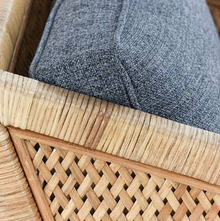 Kaitlin Accent Chair Natural/Blue
