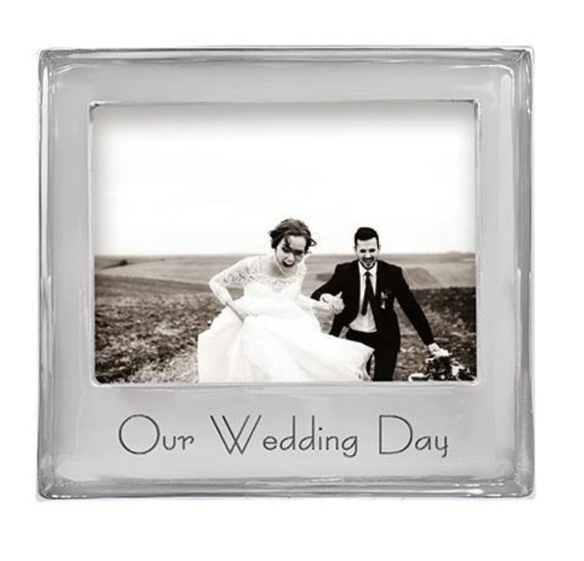 OUR WEDDING DAY Signature 5x7 Frame