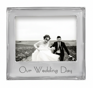 OUR WEDDING DAY Signature 5x7 Frame
