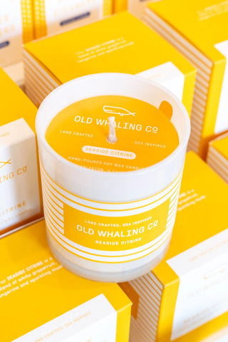 Seaside Citrine Candle
