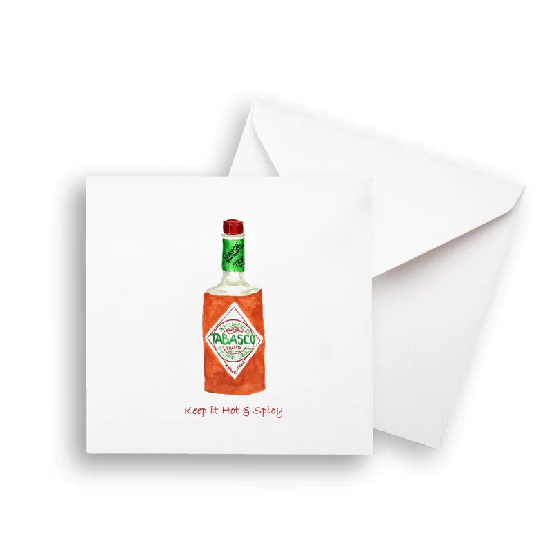 Tabasco Notecard