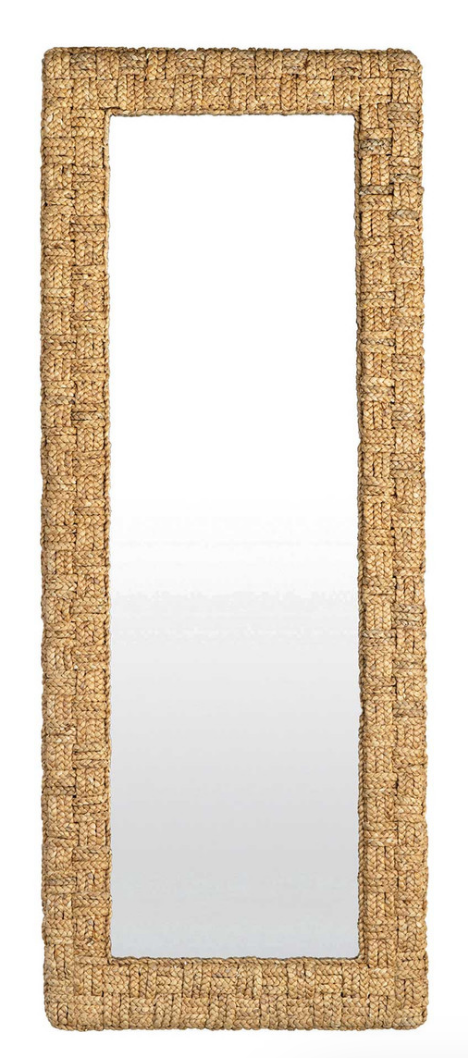 Delmare Large Leaning Mirror Natural