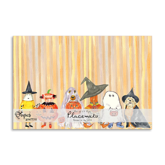 Halloween Gang Paper Placemats