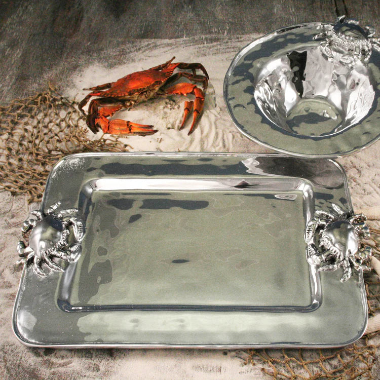 Crab Medium Rectangular Tray