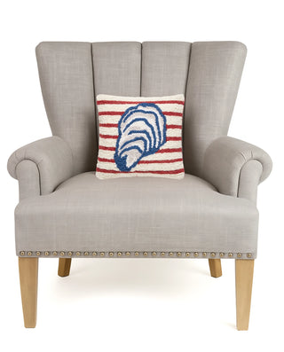 Stripe Oyster Hook Pillow
