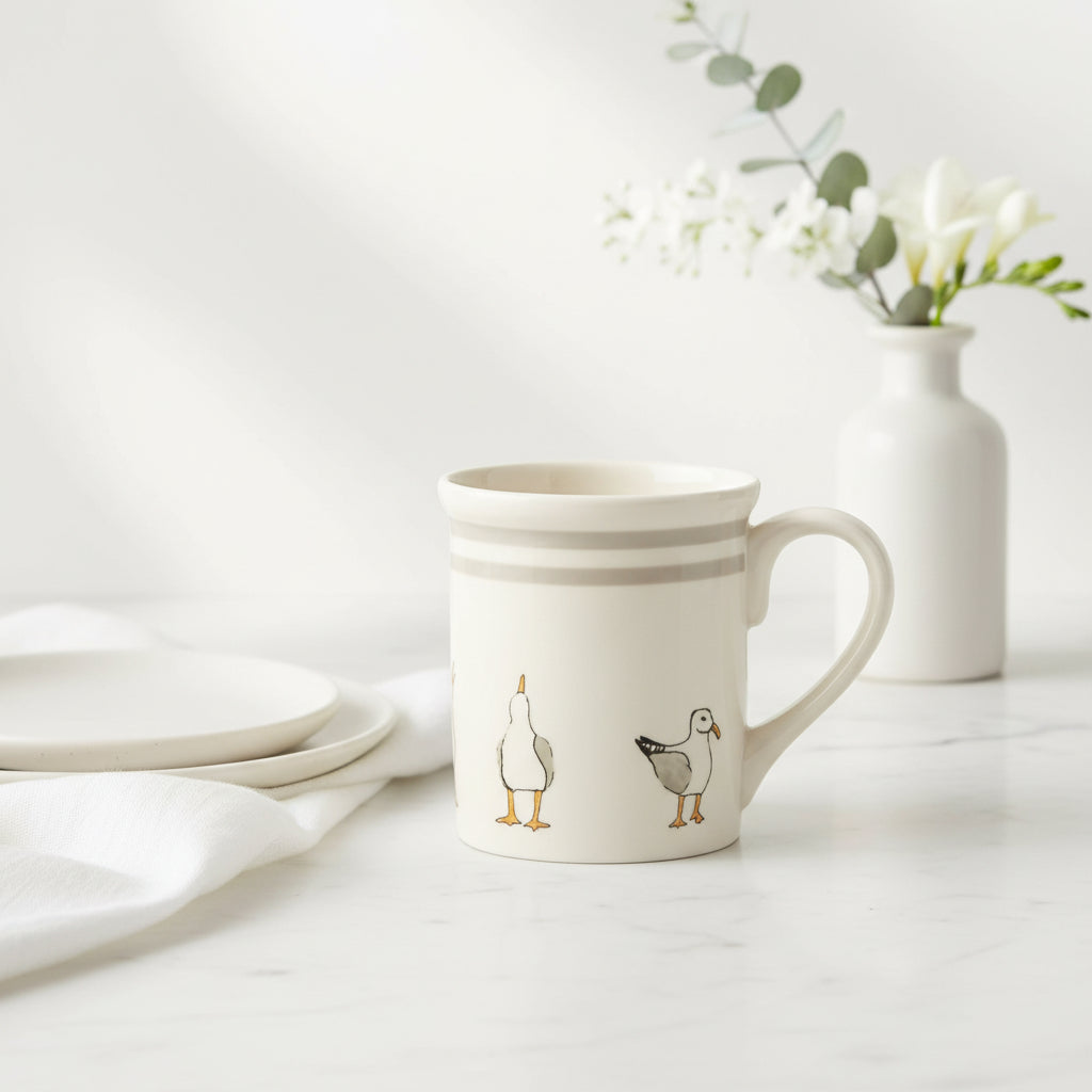 The Spotted Whale Seagulls Mug - Thumbnail 3