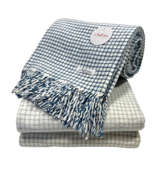 Small Check Pattern Throw
