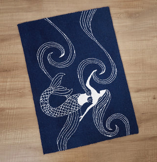 Mermaid Hook Rug   Kate Nelligan
