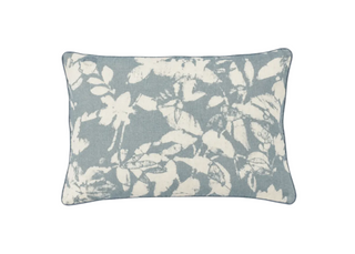 Helen Decorative Pillow   Pewter Blue   16" x 24"
