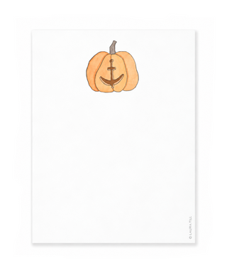Anchor Pumpkin Notepad
