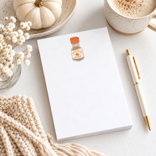 Pumpkin Spice Notepad
